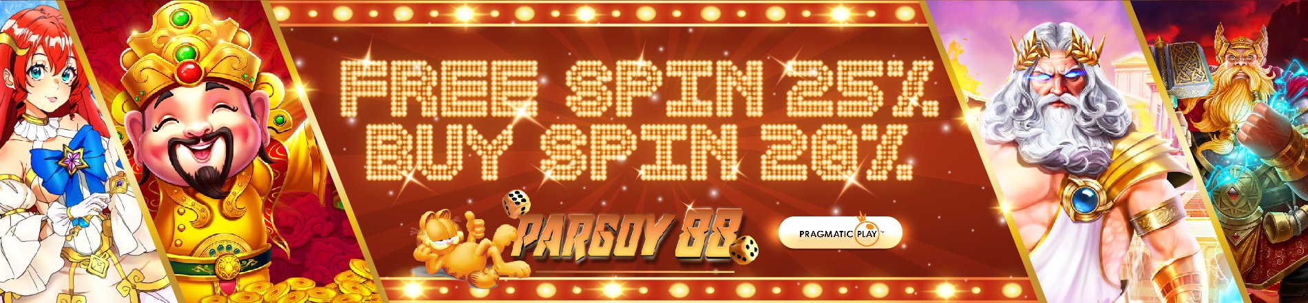 BONUS FREE SPIN PRAGMATIC
